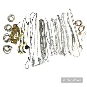 Assorted Jewelry Bundle in Organza Bags 20 Count